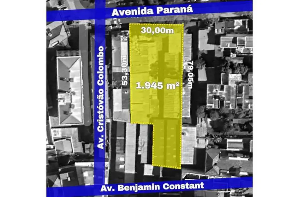 Foto 1 de Terreno / Lote à venda, 1945m2 em Floresta, Porto Alegre - RS