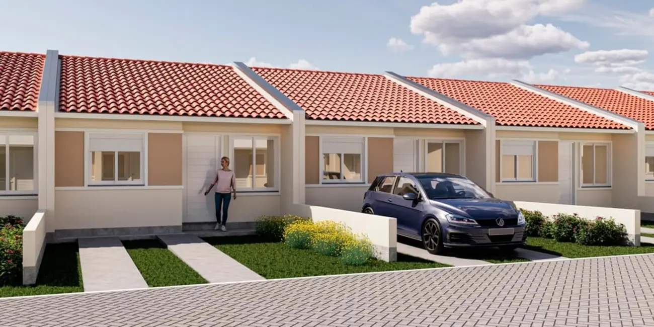 Foto 2 de Casa de Condomínio com 2 quartos à venda, 54m2 em Restinga, Porto Alegre - RS