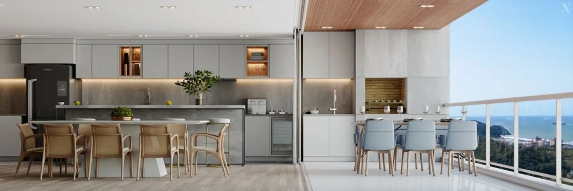 Apartamento com 3 quartos à venda, 86m2 em Itajai - SC - imagem 4 Foto 4 de Apartamento com 3 quartos à venda, 86m2 em Itajai - SC