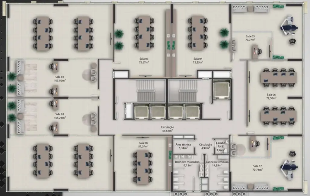 Foto 7 de Sala Comercial à venda, 171m2 em Porto Belo - SC