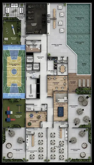 Apartamento com 3 quartos à venda, 94m2 em Porto Belo - SC - imagem 7 Foto 7 de Apartamento com 3 quartos à venda, 94m2 em Porto Belo - SC