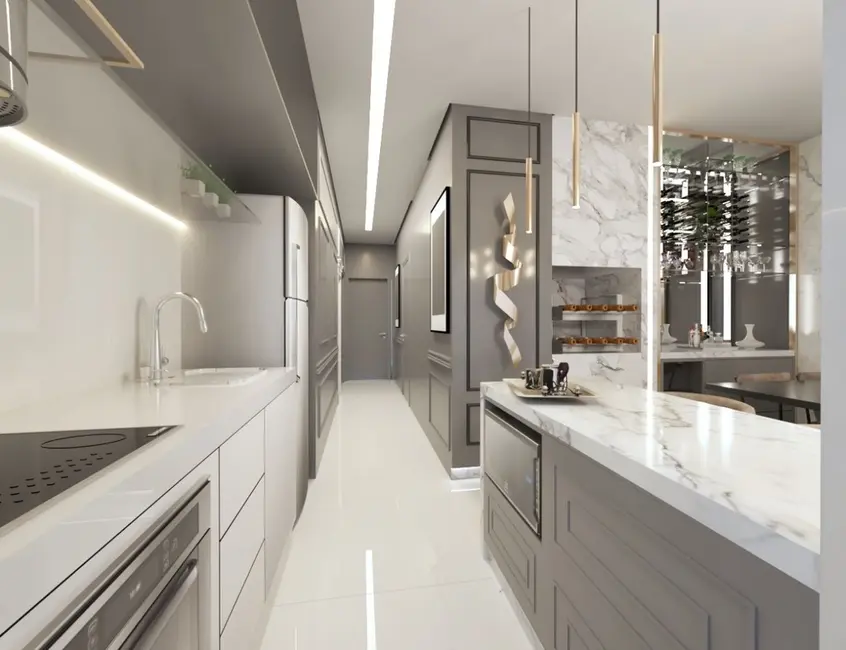 Apartamento com 2 quartos à venda, 93m2 em Capao Da Canoa - RS - imagem 8 Foto 8 de Apartamento com 2 quartos à venda, 93m2 em Capao Da Canoa - RS