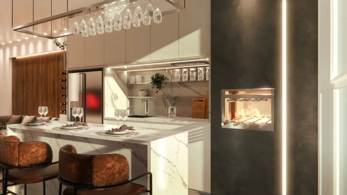 Foto 6 de Apartamento com 3 quartos à venda, 99m2 em Bombinhas - SC