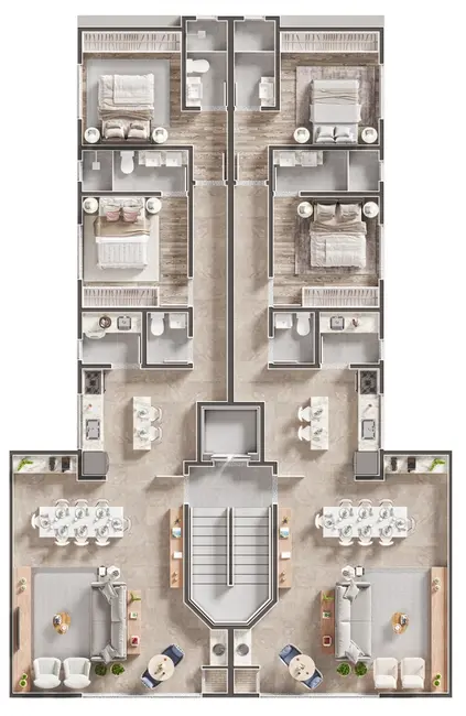 Foto 5 de Apartamento com 2 quartos à venda, 96m2 em Bombinhas - SC