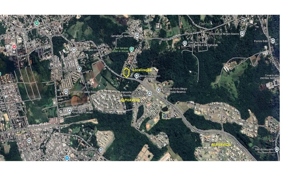 Foto 4 de Terreno / Lote à venda, 5728m2 em Aberta dos Morros, Porto Alegre - RS