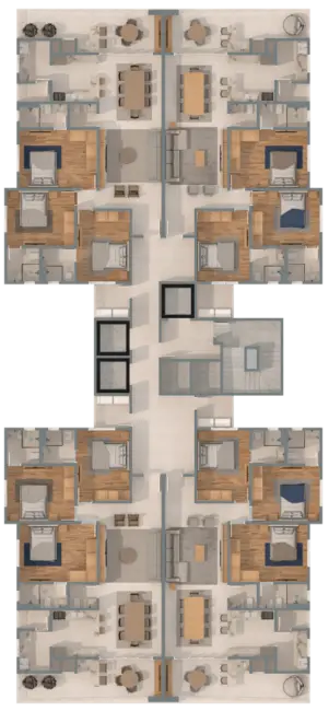 Foto 2 de Apartamento com 3 quartos à venda, 121m2 em Meia Praia, Itapema - SC