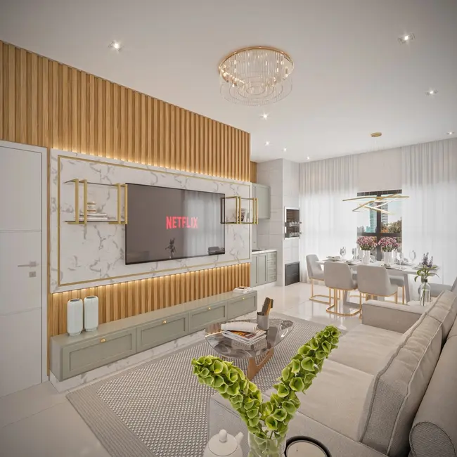 Foto 3 de Apartamento com 2 quartos à venda, 81m2 em Bombinhas - SC