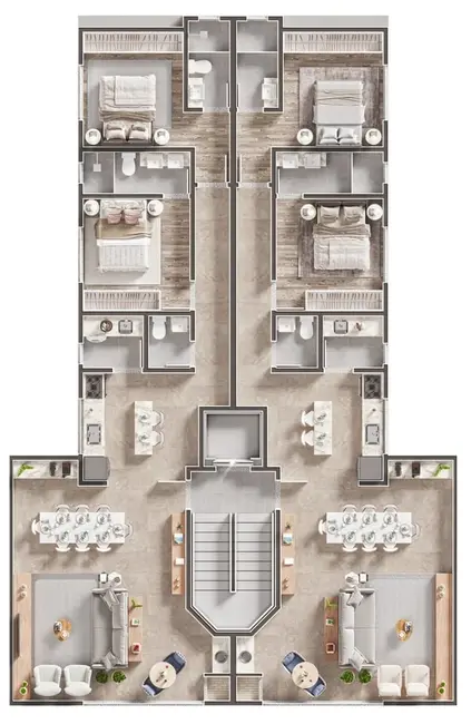 Foto 5 de Apartamento com 2 quartos à venda, 81m2 em Bombinhas - SC