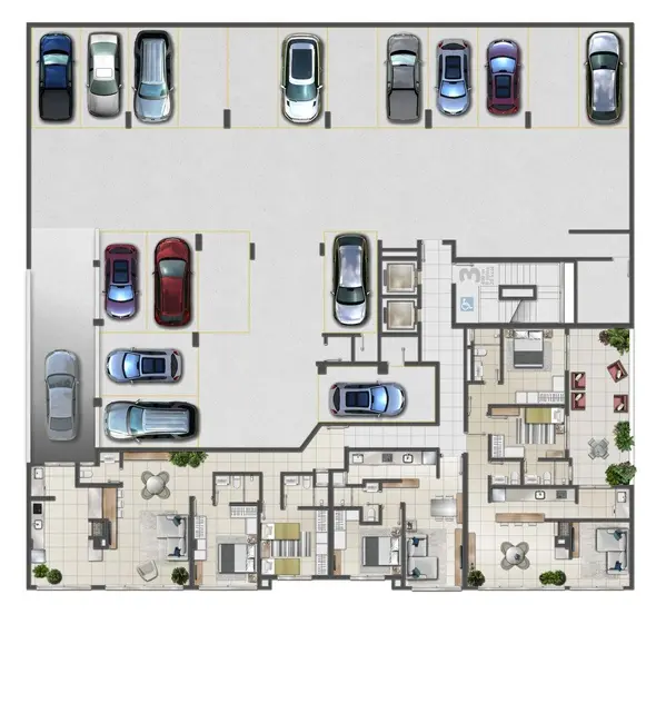 Apartamento com 2 quartos à venda, 202m2 em Capao Da Canoa - RS - imagem 9 Foto 9 de Apartamento com 2 quartos à venda, 202m2 em Capao Da Canoa - RS