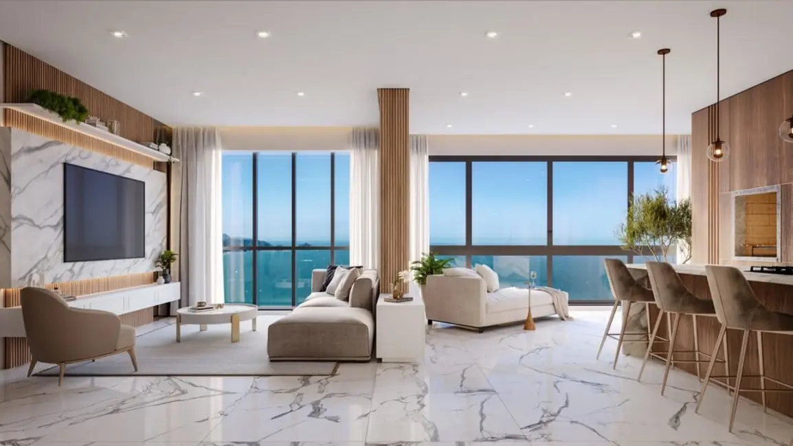 Foto 2 de Apartamento com 5 quartos à venda, 374m2 em Meia Praia, Itapema - SC