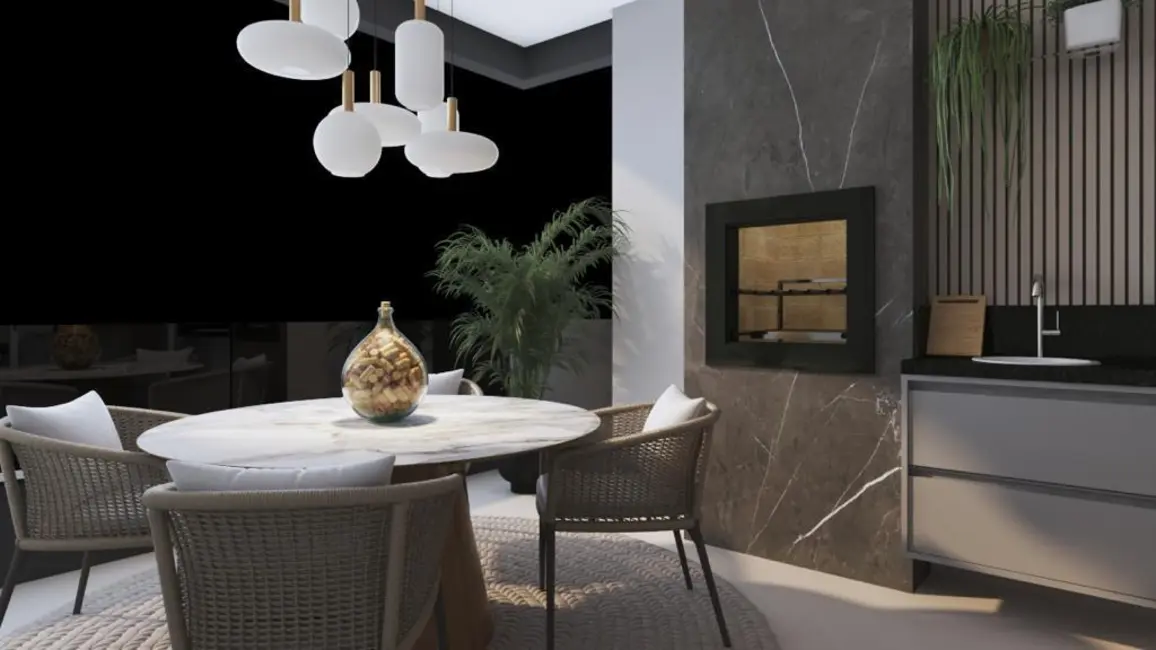 Foto 3 de Apartamento com 3 quartos à venda, 122m2 em Meia Praia, Itapema - SC