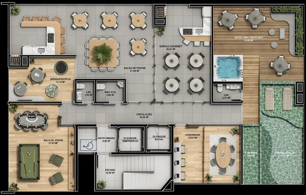 Foto 7 de Apartamento com 2 quartos à venda, 56m2 em Itapema - SC