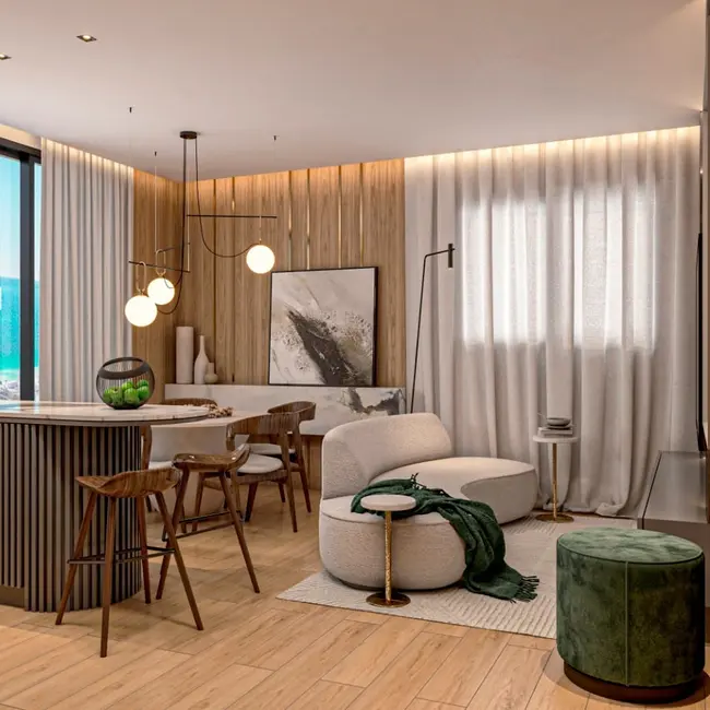 Foto 5 de Apartamento com 1 quarto à venda, 40m2 em Bombinhas - SC