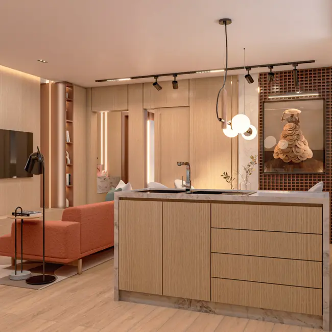 Foto 7 de Apartamento com 1 quarto à venda, 40m2 em Bombinhas - SC