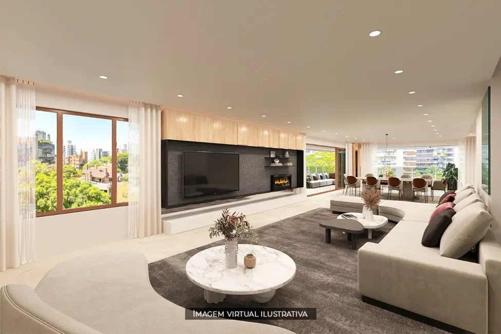 Foto 3 de Apartamento com 4 quartos à venda, 378m2 em Bela Vista, Porto Alegre - RS