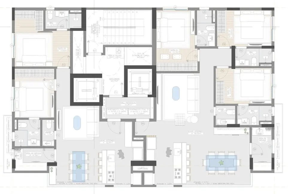 Foto 9 de Apartamento com 2 quartos à venda, 80m2 em Porto Belo - SC