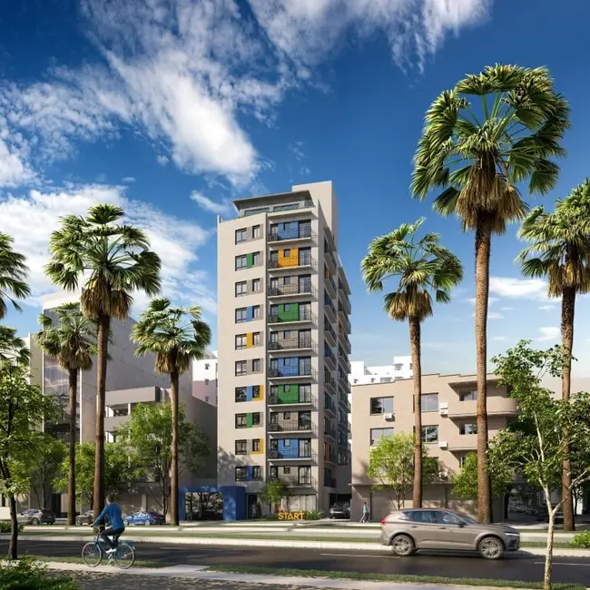 Foto 1 de Apartamento com 2 quartos à venda, 53m2 em Bom Fim, Porto Alegre - RS