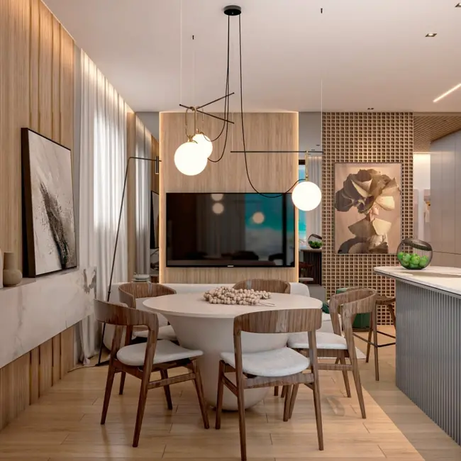 Foto 4 de Apartamento com 2 quartos à venda, 63m2 em Bombinhas - SC