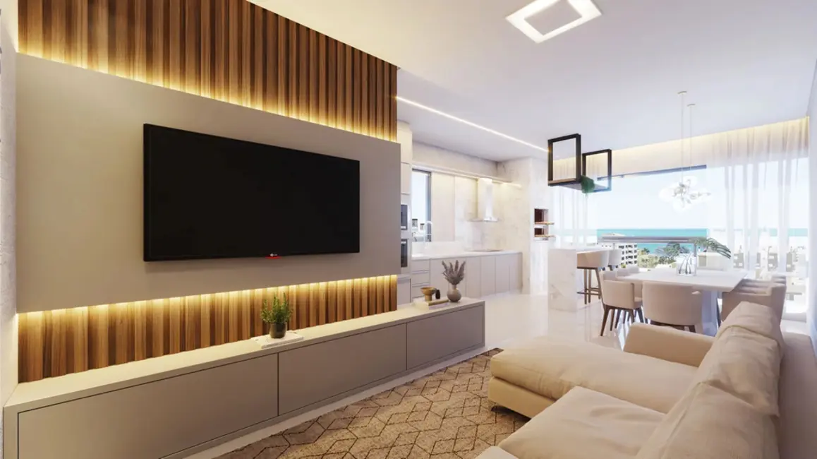 Foto 4 de Apartamento com 3 quartos à venda, 99m2 em Bombinhas - SC