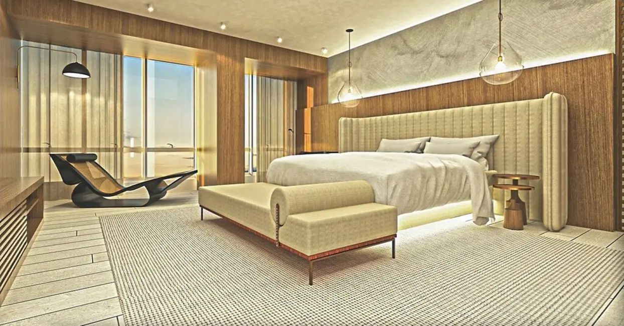 Foto 4 de Apartamento com 1 quarto à venda, 40m2 em Meia Praia, Itapema - SC