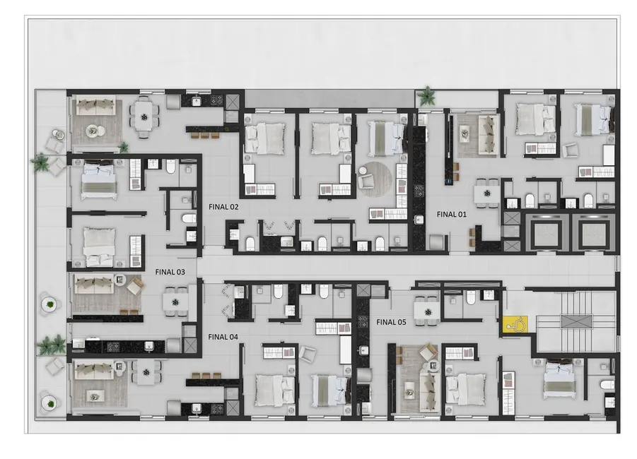 Foto 4 de Apartamento com 2 quartos à venda, 73m2 em Capao Da Canoa - RS