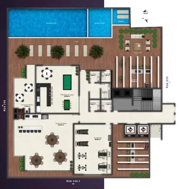 Foto 9 de Apartamento com 2 quartos à venda, 92m2 em Meia Praia, Itapema - SC