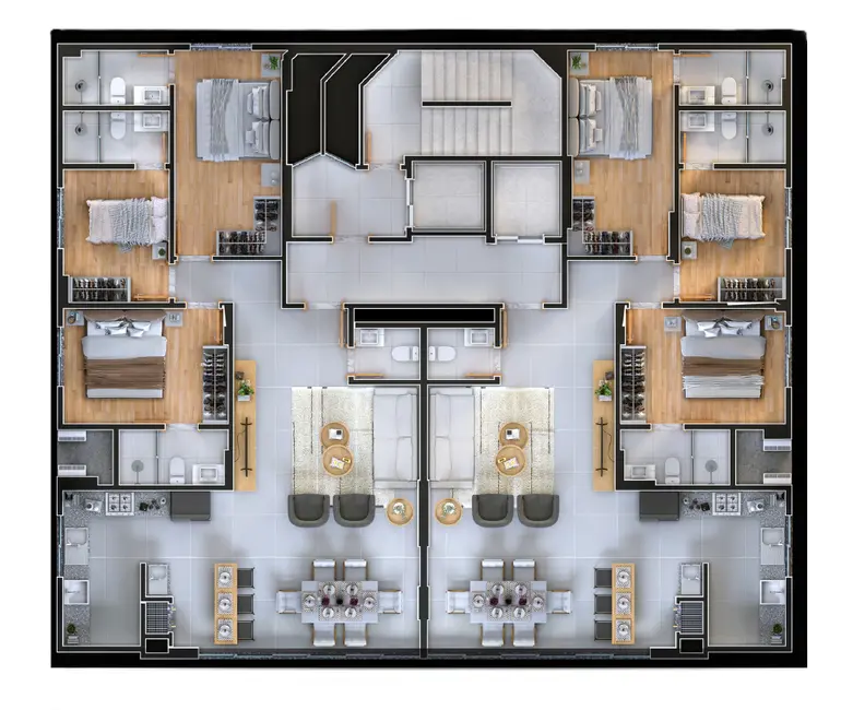 Foto 4 de Apartamento com 3 quartos à venda, 199m2 em Centro, Balneario Camboriu - SC