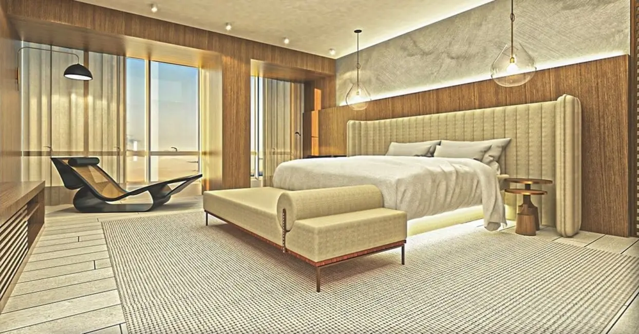 Foto 4 de Apartamento com 1 quarto à venda, 60m2 em Meia Praia, Itapema - SC