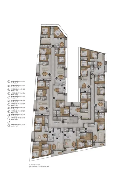 Foto 9 de Apartamento com 2 quartos à venda, 79m2 em Ingleses do Rio Vermelho, Florianopolis - SC