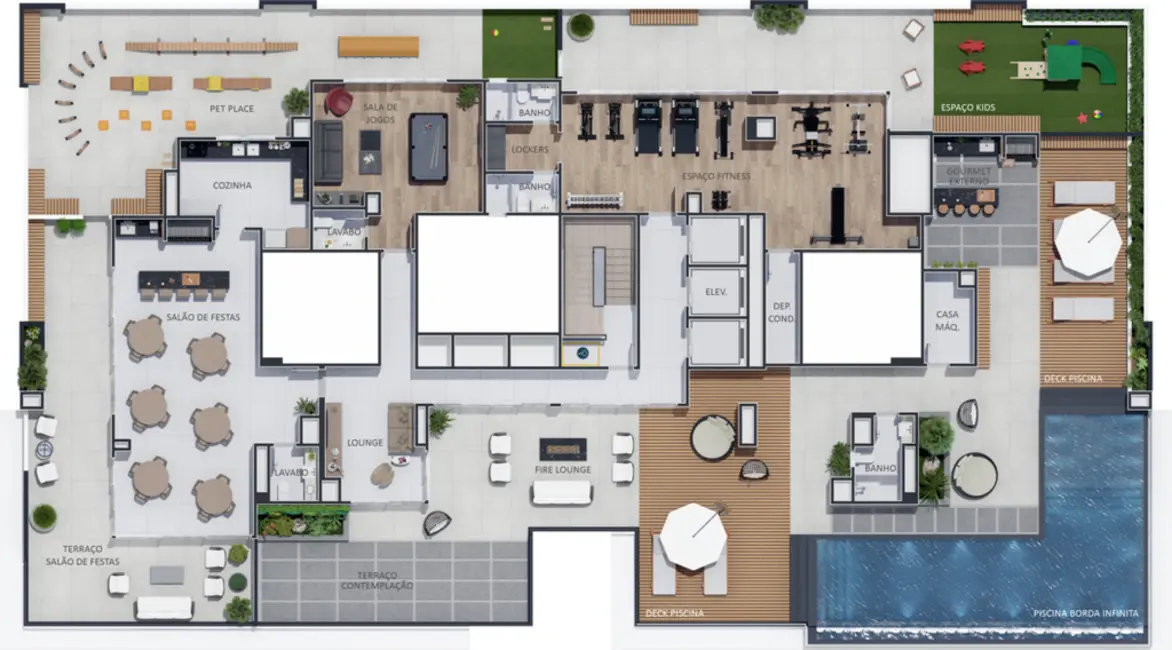 Apartamento com 2 quartos à venda, 85m2 em Capao Da Canoa - RS - imagem 9 Foto 9 de Apartamento com 2 quartos à venda, 85m2 em Capao Da Canoa - RS