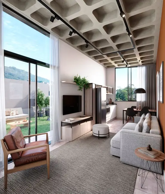 Apartamento com 1 quarto à venda, 44m2 em Córrego Grande, Florianopolis - SC - imagem 4 Foto 4 de Apartamento com 1 quarto à venda, 44m2 em Córrego Grande, Florianopolis - SC