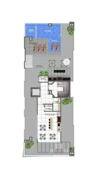 Apartamento com 3 quartos à venda, 100m2 em Capao Da Canoa - RS - imagem 9 Foto 9 de Apartamento com 3 quartos à venda, 100m2 em Capao Da Canoa - RS