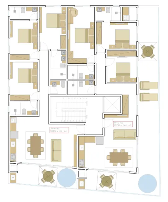 Apartamento com 2 quartos à venda, 98m2 em Bombinhas - SC - imagem 5 Foto 5 de Apartamento com 2 quartos à venda, 98m2 em Bombinhas - SC