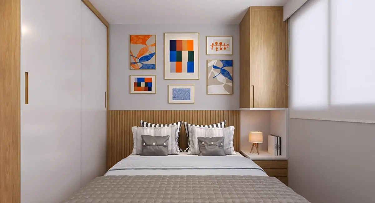 Apartamento com 1 quarto à venda, 36m2 em Fátima, Canoas - RS - imagem 7 Foto 7 de Apartamento com 1 quarto à venda, 36m2 em Fátima, Canoas - RS