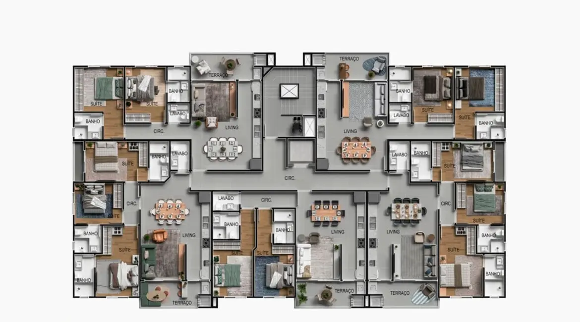 Foto 9 de Apartamento com 2 quartos à venda, 83m2 em Bombinhas - SC