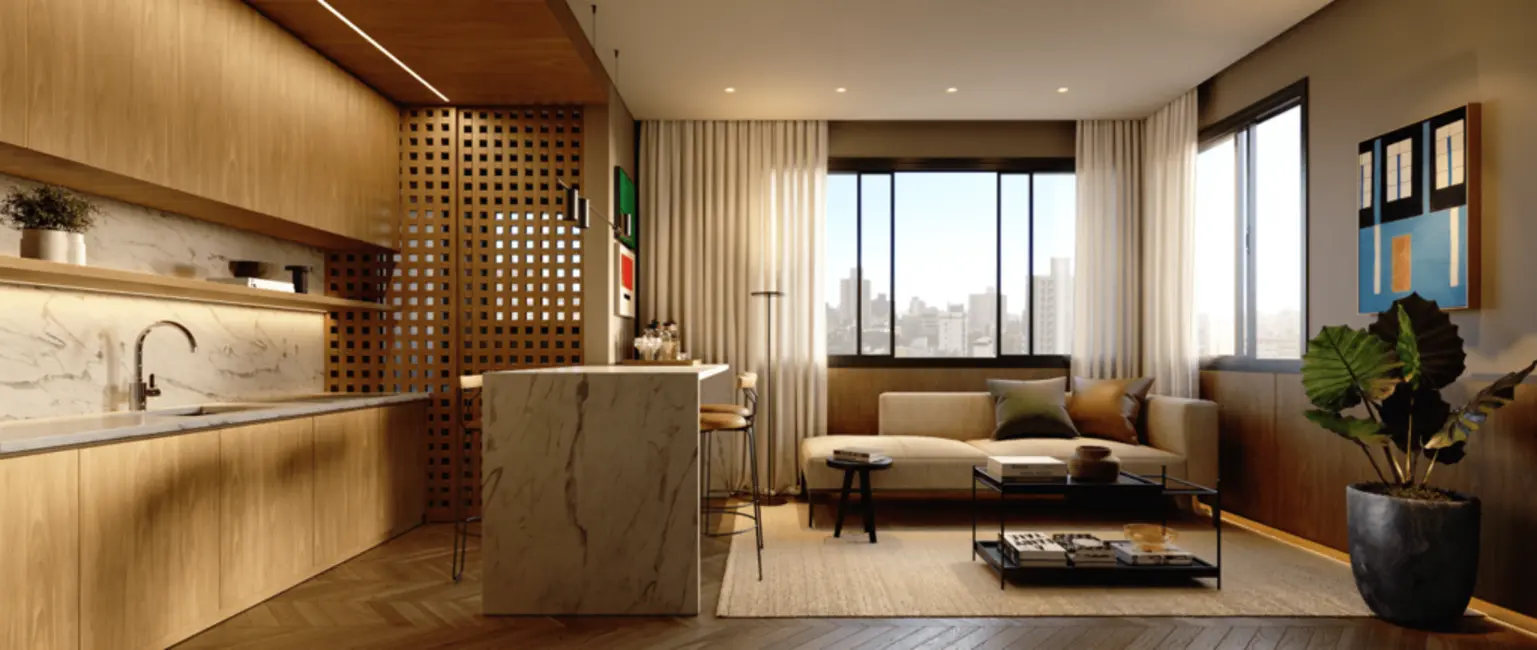 Foto 3 de Apartamento com 1 quarto à venda, 43m2 em Petrópolis, Porto Alegre - RS