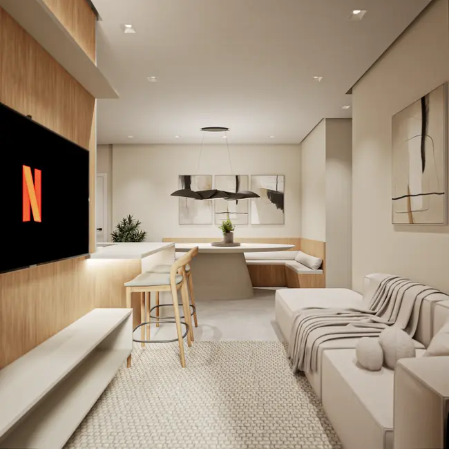 Foto 7 de Apartamento com 3 quartos à venda, 71m2 em Pedra Branca, Palhoca - SC