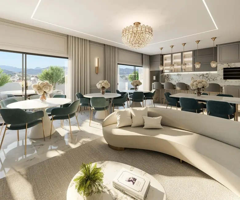 Apartamento com 3 quartos à venda, 88m2 em Pagani, Palhoca - SC - imagem 3 Foto 3 de Apartamento com 3 quartos à venda, 88m2 em Pagani, Palhoca - SC