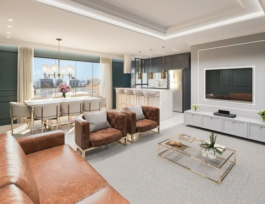 Foto 2 de Apartamento com 3 quartos à venda, 88m2 em Pagani, Palhoca - SC