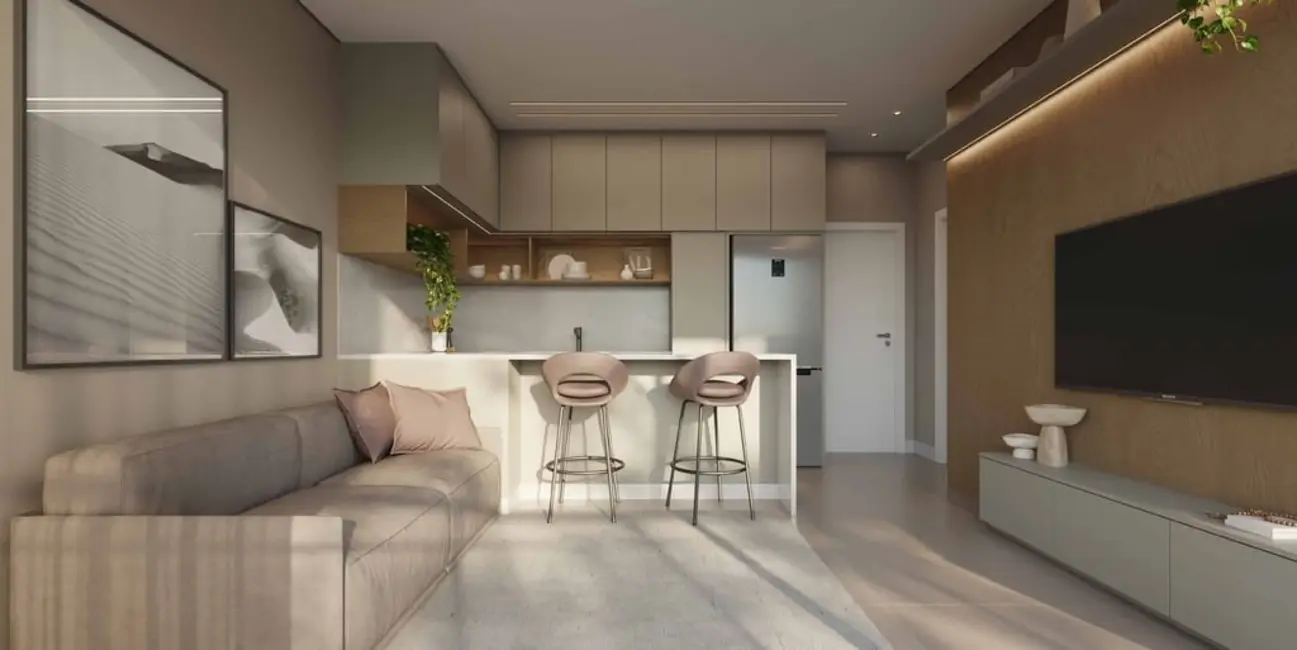 Foto 4 de Apartamento com 1 quarto à venda, 41m2 em Centro, Itajai - SC