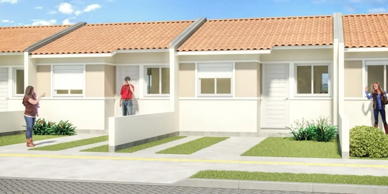 Casa de Condomínio com 2 quartos à venda, 43m2 em Morada do Vale II, Gravatai - RS - imagem 1 Foto 1 de Casa de Condomínio com 2 quartos à venda, 43m2 em Morada do Vale II, Gravatai - RS