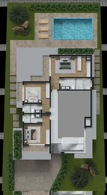 Casa de Condomínio com 4 quartos à venda, 295m2 em Capao Da Canoa - RS - imagem 4 Foto 4 de Casa de Condomínio com 4 quartos à venda, 295m2 em Capao Da Canoa - RS