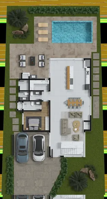 Casa de Condomínio com 4 quartos à venda, 295m2 em Capao Da Canoa - RS - imagem 3 Foto 3 de Casa de Condomínio com 4 quartos à venda, 295m2 em Capao Da Canoa - RS