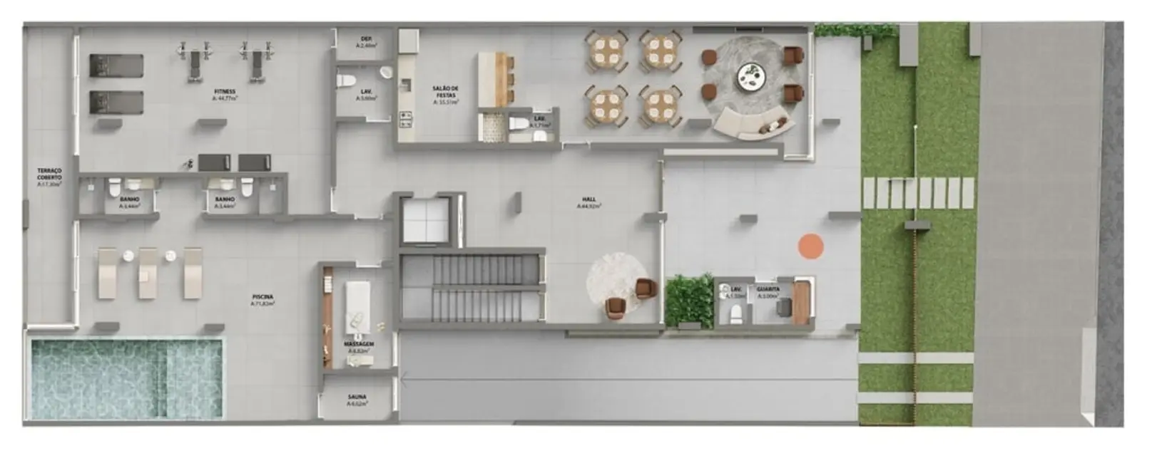 Apartamento com 3 quartos à venda, 204m2 em Moinhos de Vento, Porto Alegre - RS - imagem 9 Foto 9 de Apartamento com 3 quartos à venda, 204m2 em Moinhos de Vento, Porto Alegre - RS