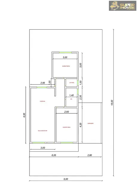 Casa com 2 quartos à venda, 162m2 em Três Vendas, Pelotas - RS - imagem 5 Foto 5 de Casa com 2 quartos à venda, 162m2 em Três Vendas, Pelotas - RS