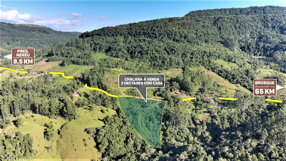 Chácara com 4 quartos à venda, 20000m2 em Presidente Nereu - SC - imagem 3 Foto 3 de Chácara com 4 quartos à venda, 20000m2 em Presidente Nereu - SC