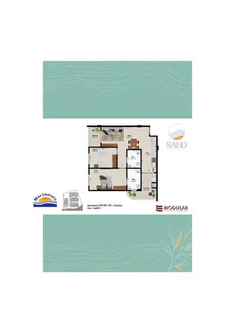 Apartamento com 1 quarto à venda, 65m2 em Arraial Do Cabo - RJ - imagem 9 Foto 9 de Apartamento com 1 quarto à venda, 65m2 em Arraial Do Cabo - RJ