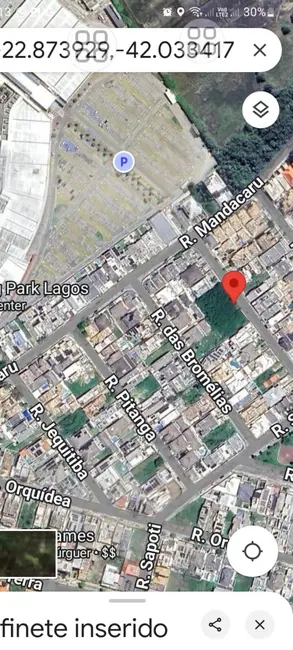 Foto 1 de Terreno / Lote à venda, 900m2 em Portinho, Cabo Frio - RJ