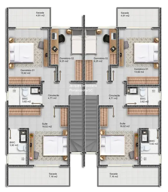 Foto 7 de Casa com 3 quartos à venda, 132m2 em Ingleses do Rio Vermelho, Florianopolis - SC