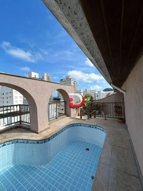 Foto 2 de Cobertura com 3 quartos para alugar, 190m2 em Jardim Las Palmas, Guaruja - SP